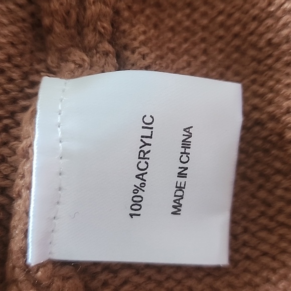 NEW PANACHE whiskey weather sweater in brown - Picture 5 of 10